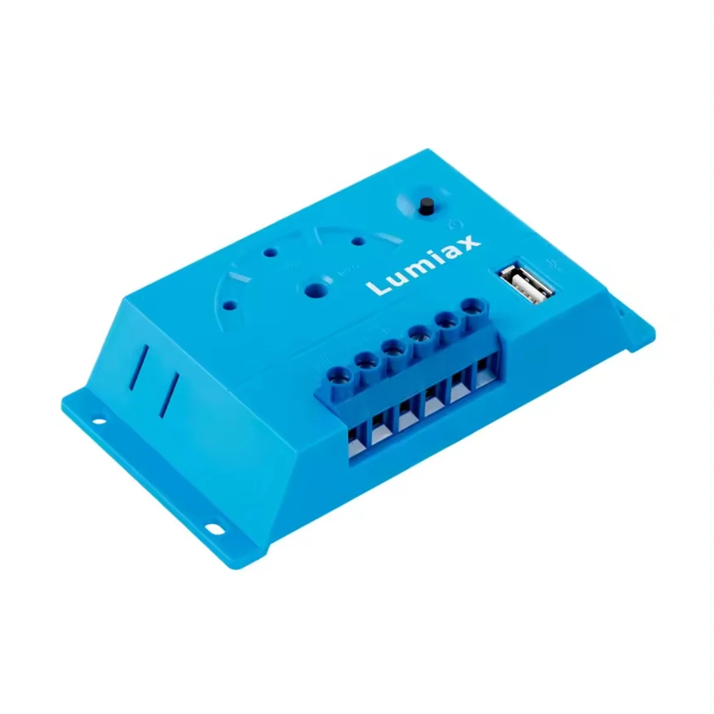 12V15Amp PWM Solar Panel Charge Controller Solar System Controller with 5V 2A USB Output