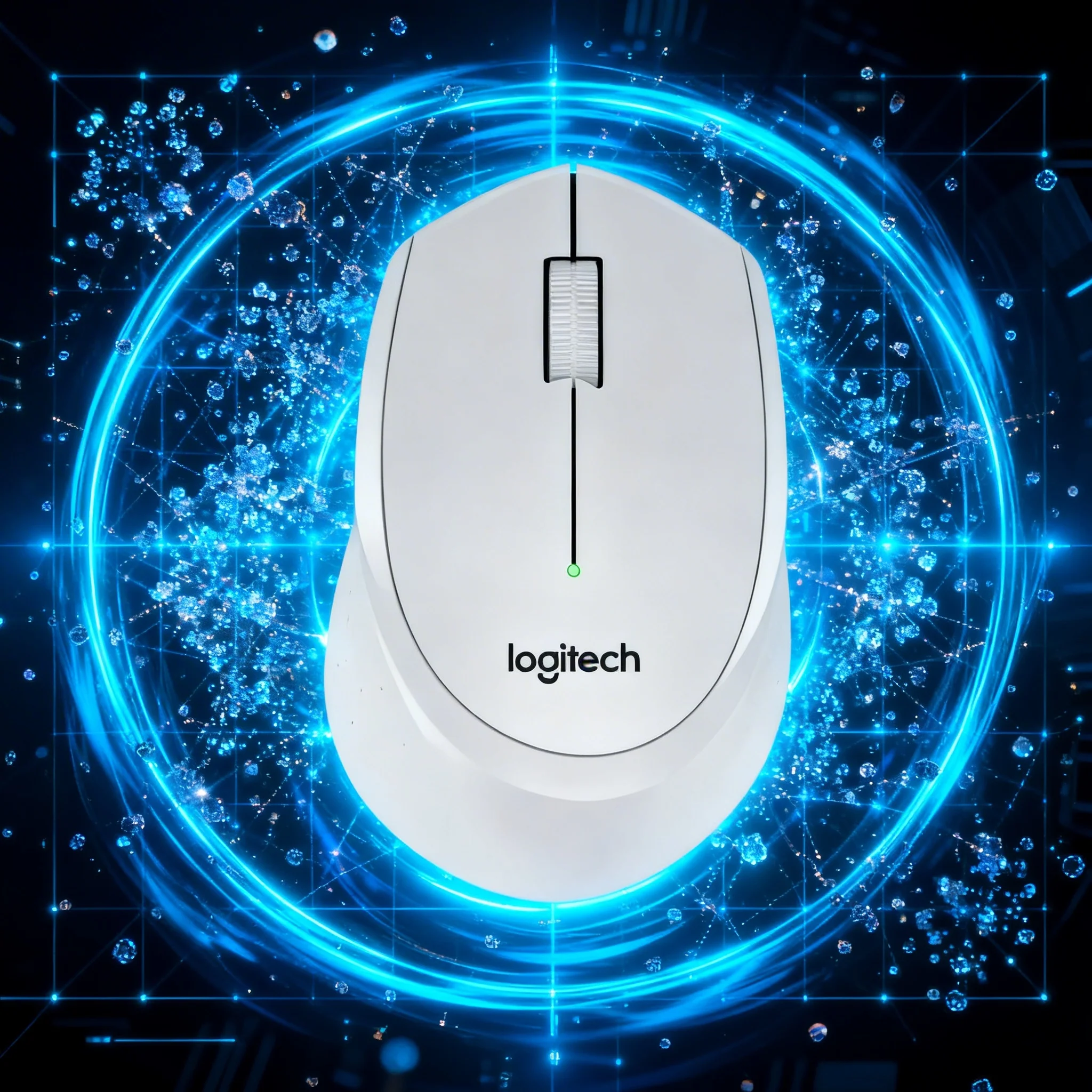 Logitech M330/M220 professional wireless mouse, silent click + 1000 DPI, the first choice for office portability.