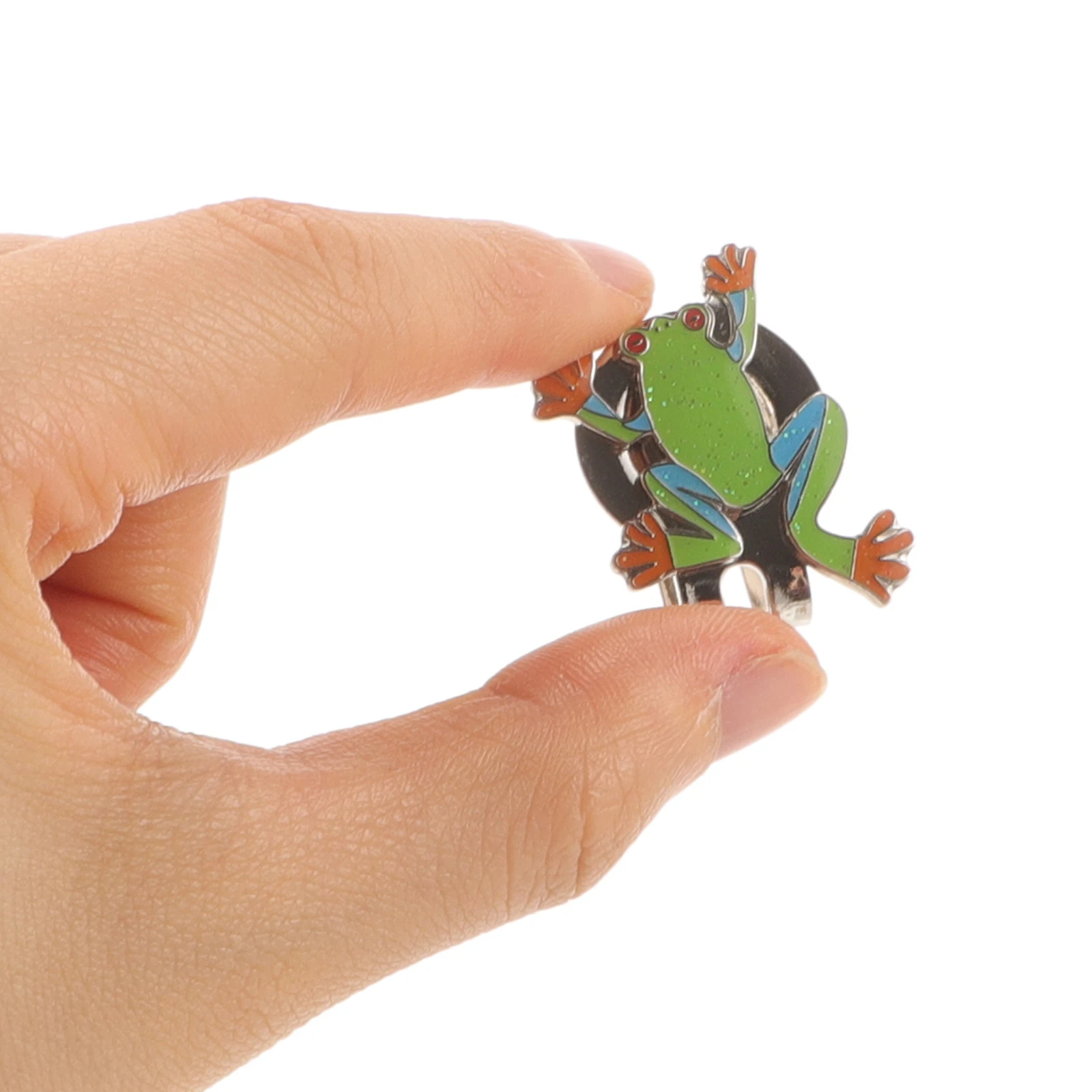 

Golf Accessories Hat Clip Convenient Marker Decorations Magnetic Adornment Frog Shape Clips