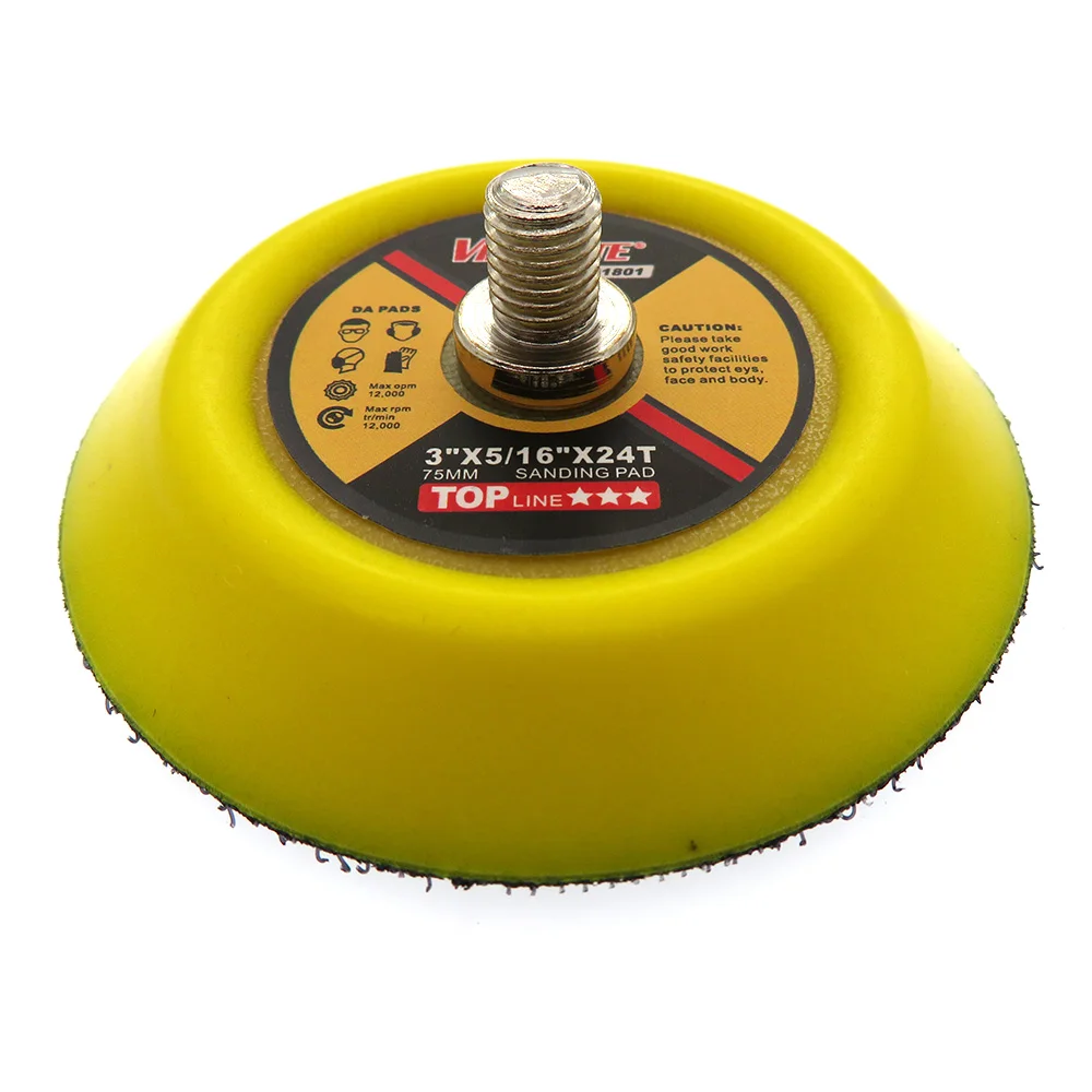 3 Inch 75mm Professional Dual Action Random Orbital Sanding Pad 5/16\