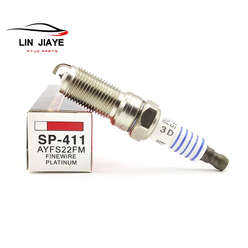 4/8 Pcs Iridium Spark Plug For Ford Fiesta 1.5 - 1.6 / Ford Focus 2.0 Year 2012 - 2016 (AYFS22FM) Sp-411 Sp411