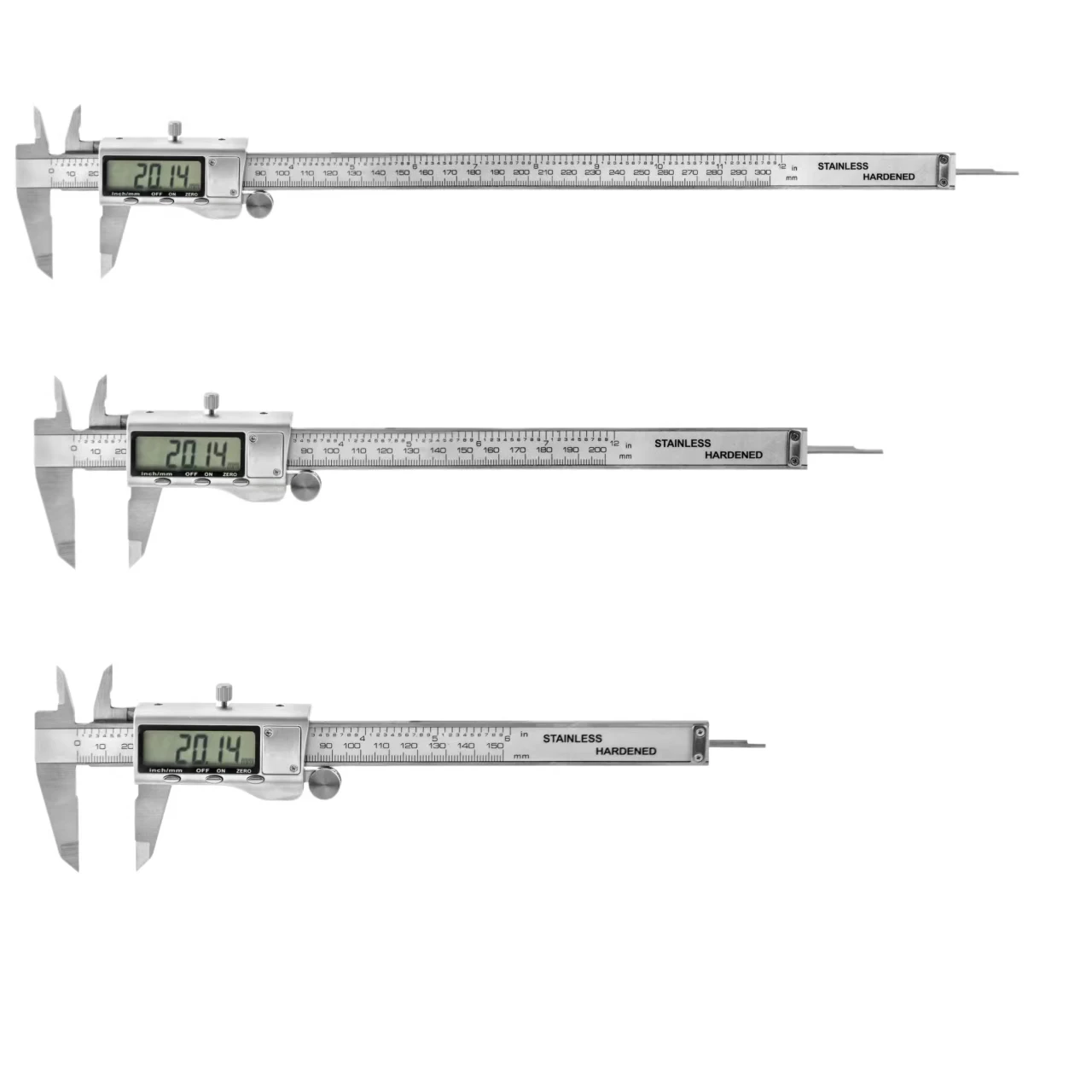 0 - 300mm All-metal Stainless Steel Electronic Digital Caliper / High-precision Measurement / Factory Direct Sale / Good Quality