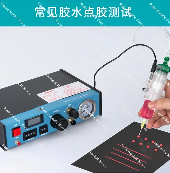 Automatic Glue Dispenser Lanbanwan Semi-automatic Glue Dispensing Machine Manual Controller UV Glue Silicone Gluing Machine