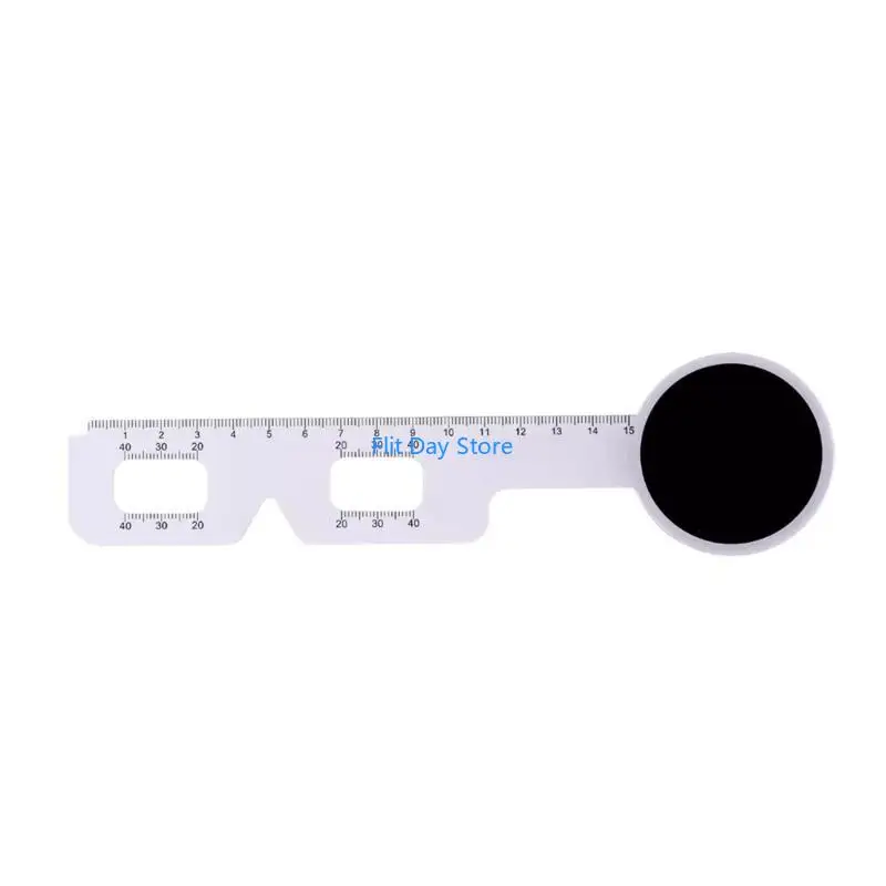 F92C PD Rule Ruler Eye Chart Eye Occluder Pocket Double Side Eye Test Eye Test Test Test
