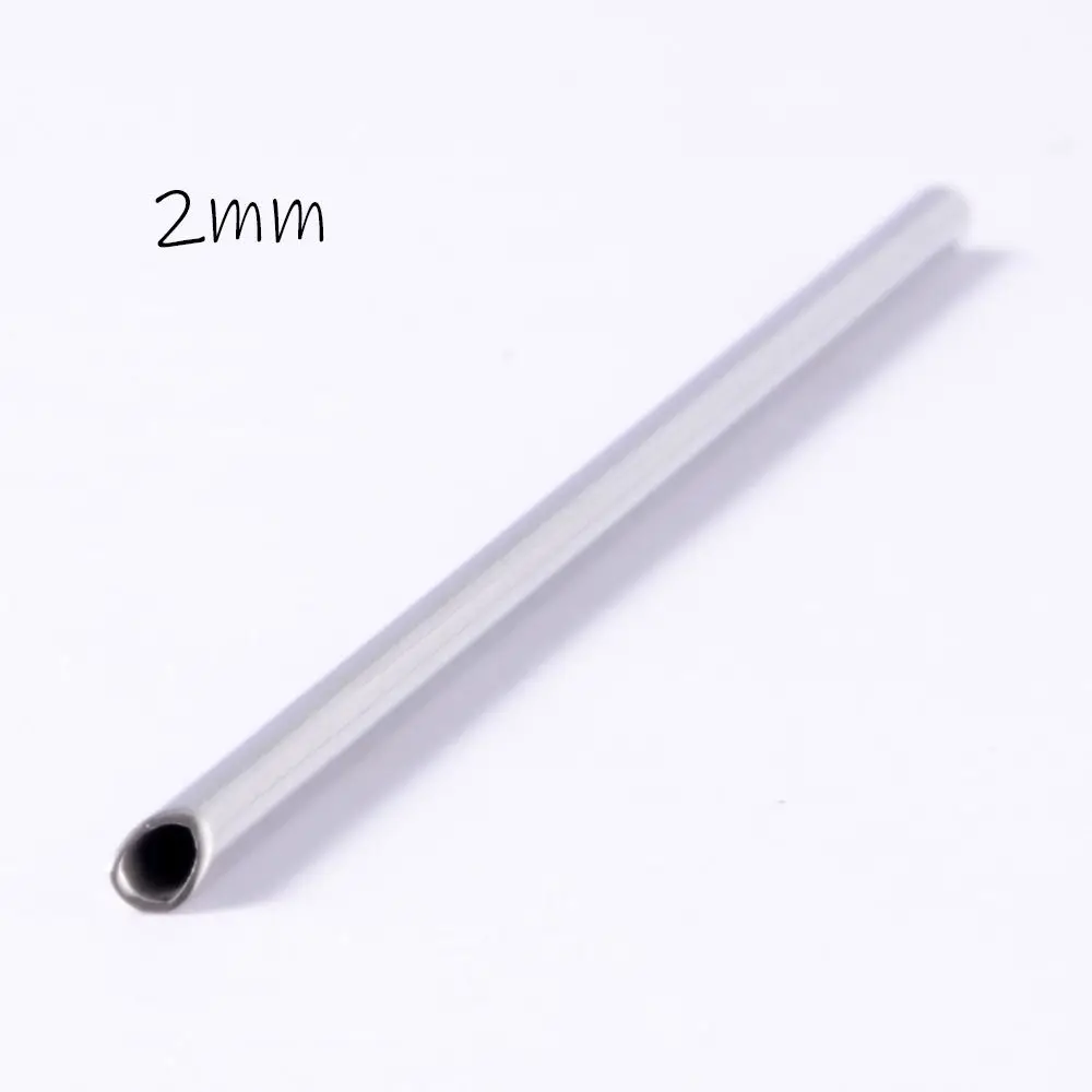 Round Tube Puncture Tube Convenient Body Jewelry Piercing Receiver Lip Nail Puncture Tool Nose Nail Piercing Tool Puncture Tool