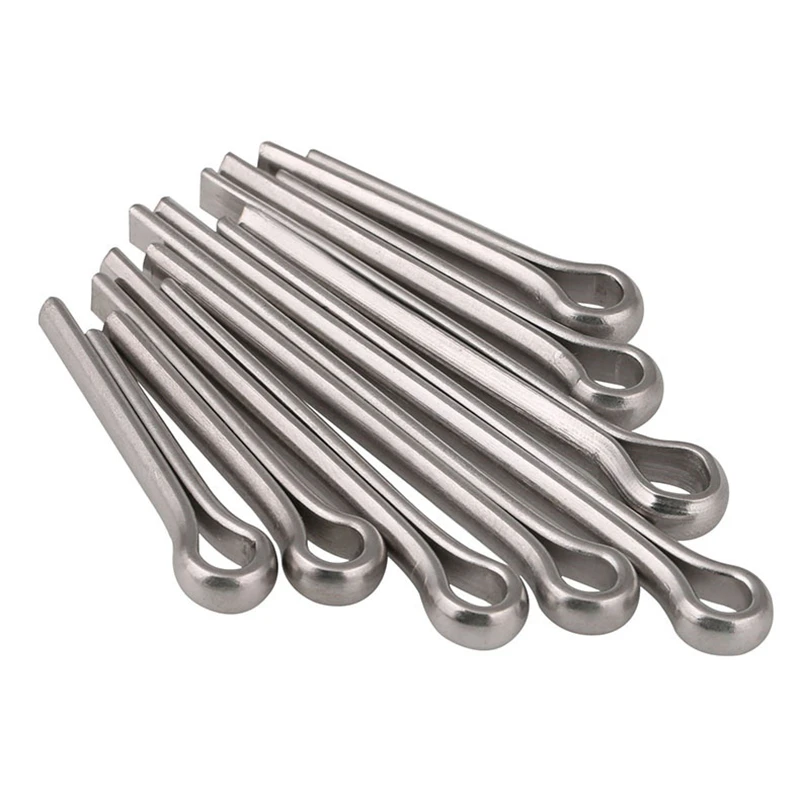 304 Stainless Steel M6 M8 U Shape Type Spring Cotter Pins Hair Pin Split Clamp Open Elastic Clip for Car