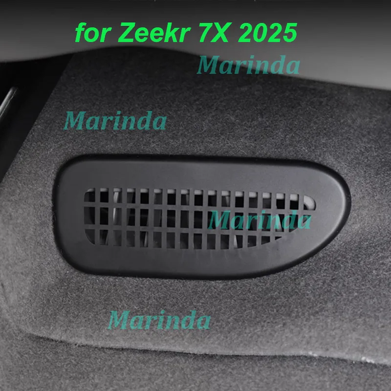 

Car Under Seat Air Outlet Protective Cover for Zeekr 7X 2025 Stainless Steel Anti-block Ventilate Cover Interior Accessories