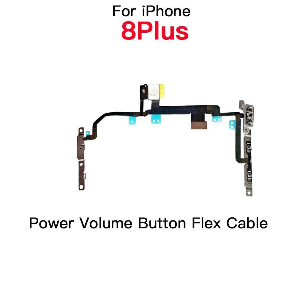 Internal Parts For iPhone 8 Plus Charging Dock Power Volume Front Camera Flex Cable Ear Loud Speaker Full Bracket Screws