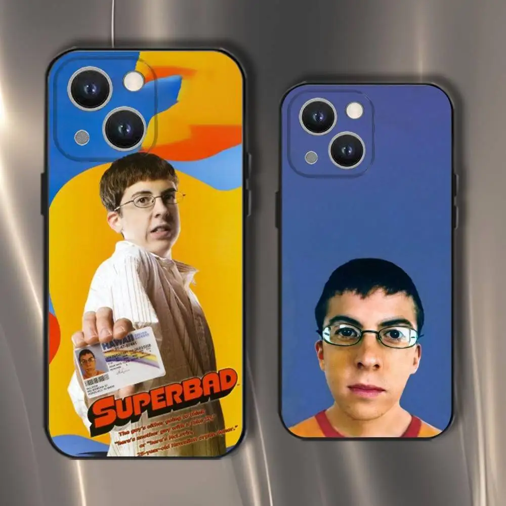 

Mclovin Movie Superbad Phone Case For iPhone 16,15,14,13,12,11,Pro,XS,Max,XR,Plus,E,SE4,Mini Black Soft Cover