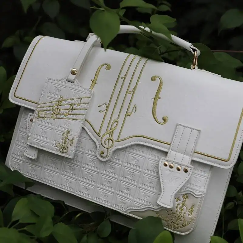 Bloom Kawaii Handbag Women Haruku Lolita Briefcase Backpack Jk Student Bag Japanese Shoulder Messenger Bags Y2k