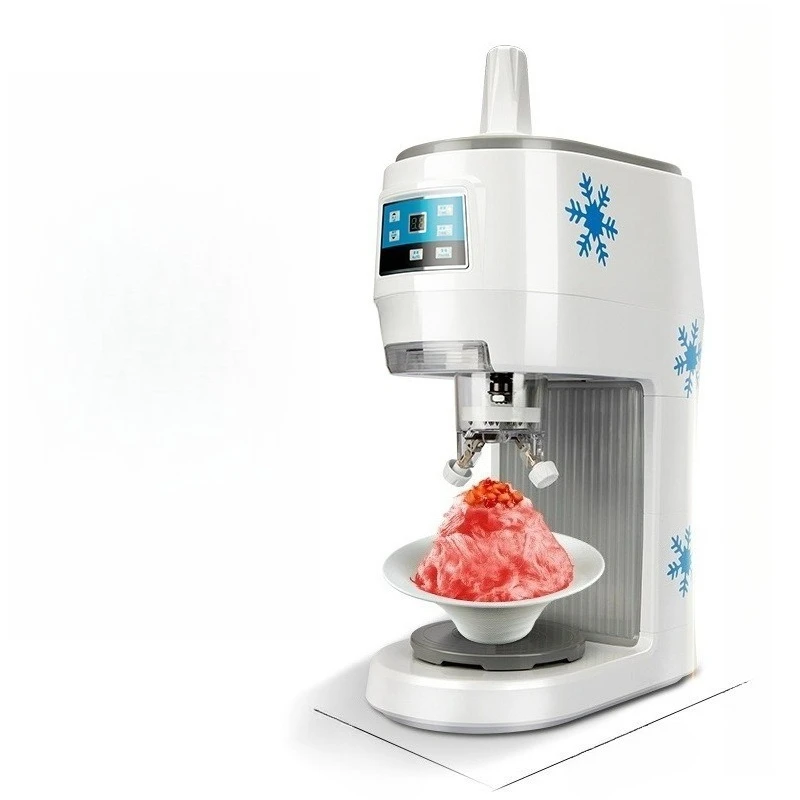 

Commercial Ice Crusher Automatic Smoothie Machine Electric Snowflake Cotton