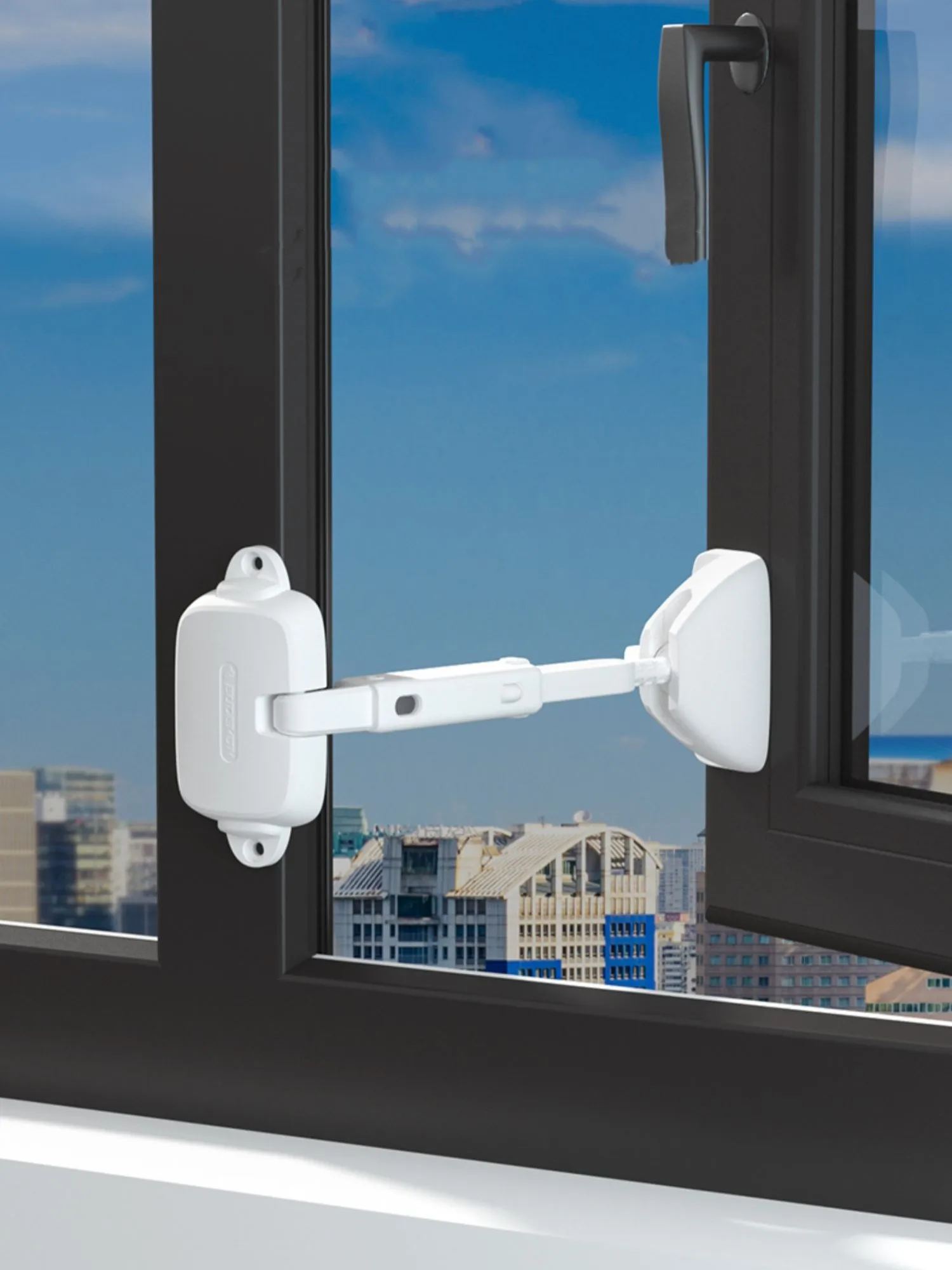 Window Safety Lock，Baby Push-pull Limit Fixer， Anti-open High-rise Child Protection Anti-fall