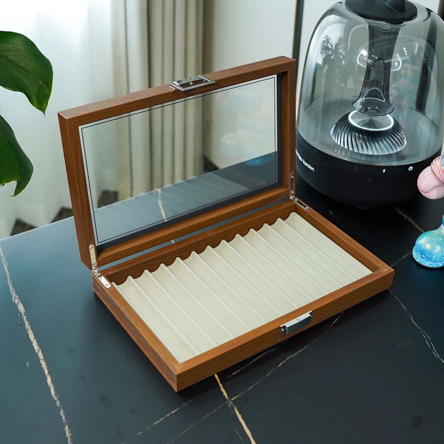 high-end-black-walnut-pen-display-storage-box-for-12-pens-premium-feels-stationery-organizer-box-elegant-gift-box