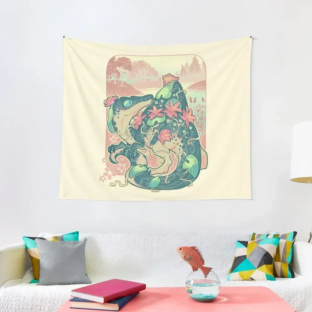 

Aquatic buddies Tapestry Korean Room Decor Decor For Bedroom Christmas Decoration Tapete For The Wall Tapestry