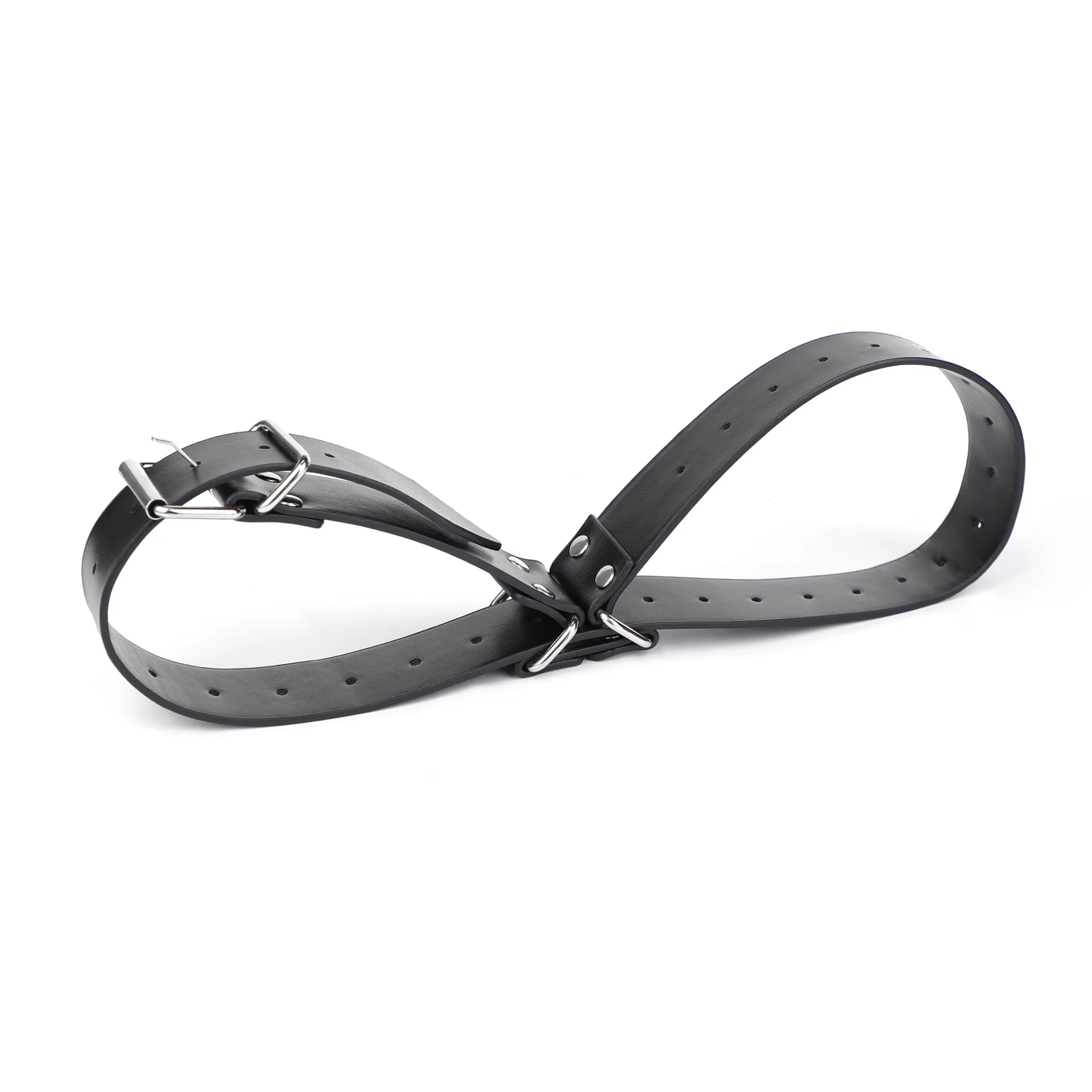 SM عبودية ضبط النفس قابل للتعديل الأشرطة متعددة حفرة أصفاد عبودية الشريط ل SM اللعب الكبار الجنس لعب للأزواج النساء الردف #5