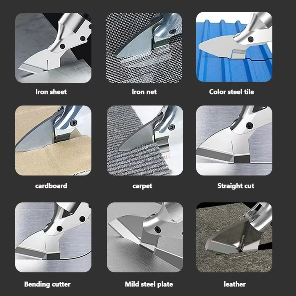 مقص حديد كهربائي لاسلكي قطع المعادن الحديد القص ورقة الكربون الصلب القاطع أدوات كهربائية لماكيتا/ديوالت/ميلووكي