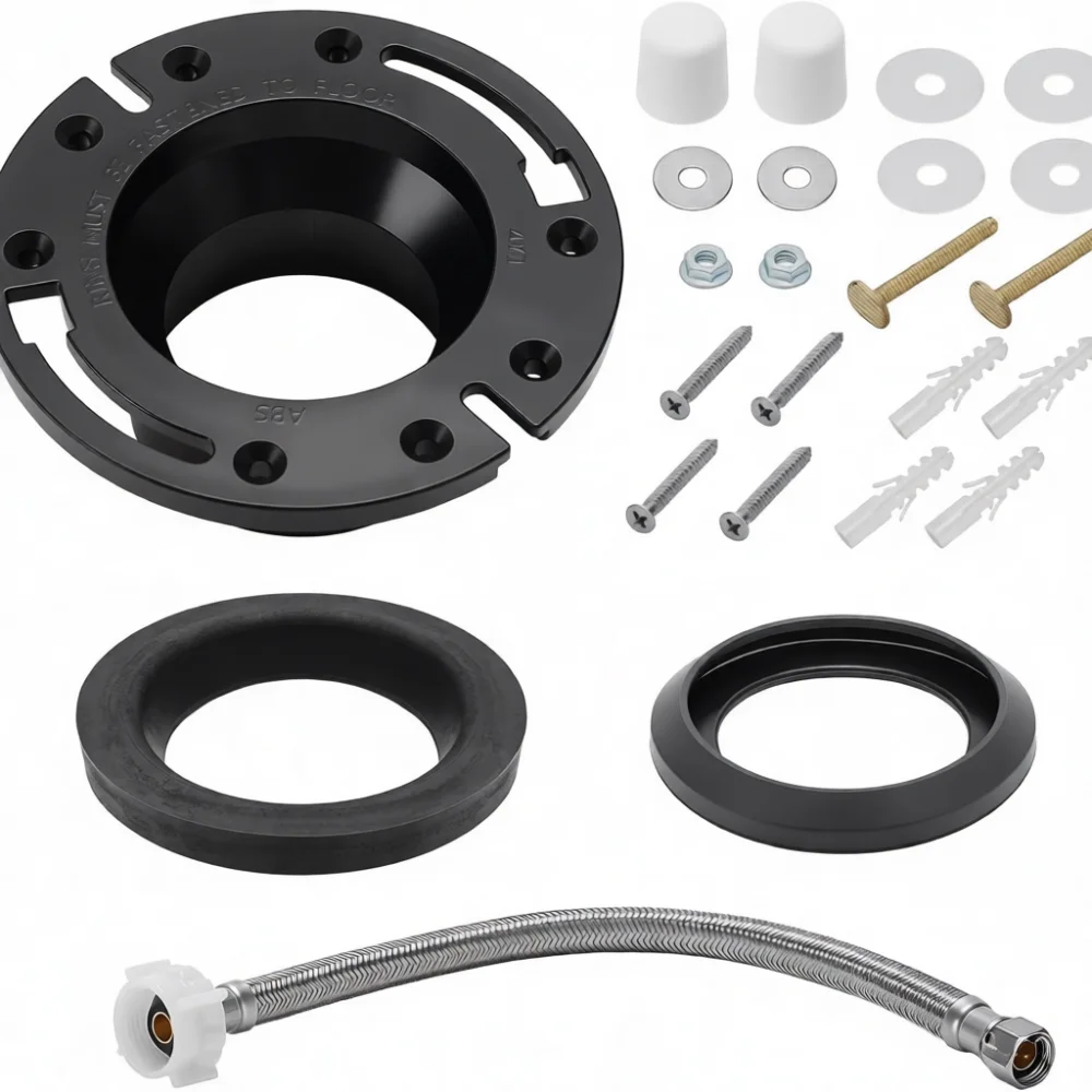 RV Toilet Seal Kit Replacement For 385345892 300310320 Camper Bathroom Parts Campervan Water Closet Flange Gasket Accessories