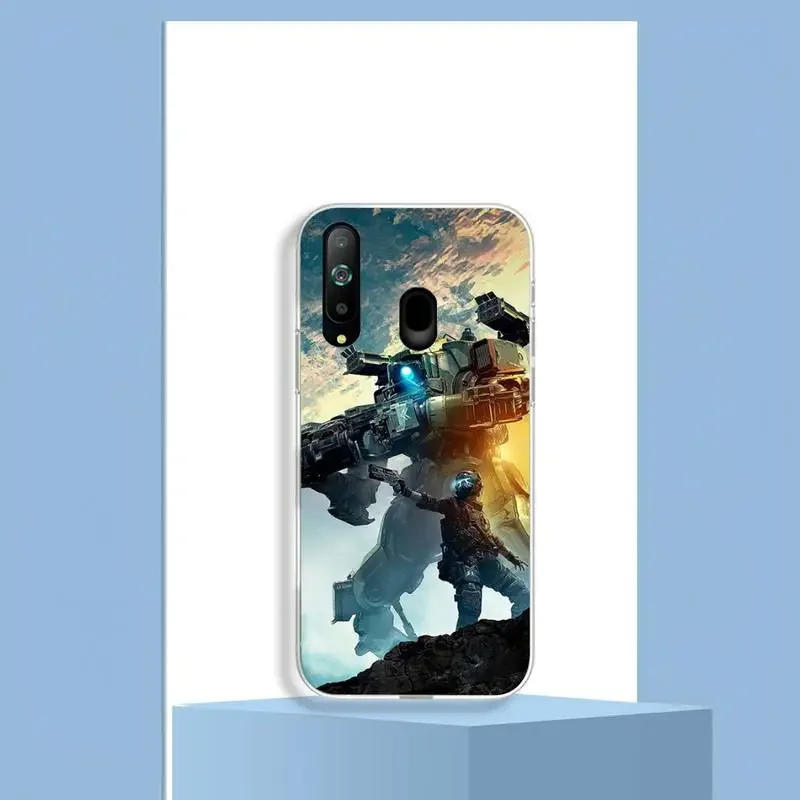 T-Titanfall- 2 Game Poster Cool Phone Case For Samsung Galaxy A71 70 52 51 40 31 50 30 21 12 10 03 S Transparent Soft Cover