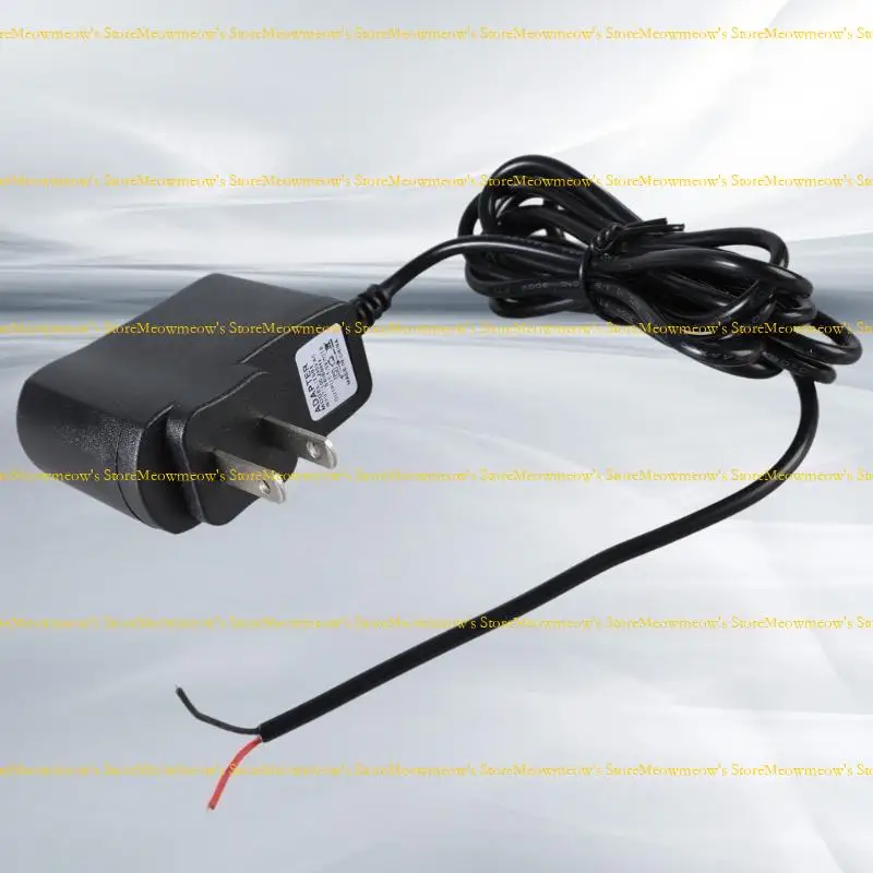 W91A US CLOP POWER CABLE 100V-240V إلى DC1.5V 1A AA/3A/C/D التزيل البطارية