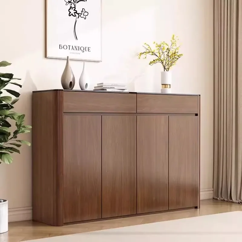 

Wooden Storage Shoe Cabinet Organizer Mobile Living Room Luxury Shoe Shelf College Dorm Essentials Archivadores Hotel Furniture