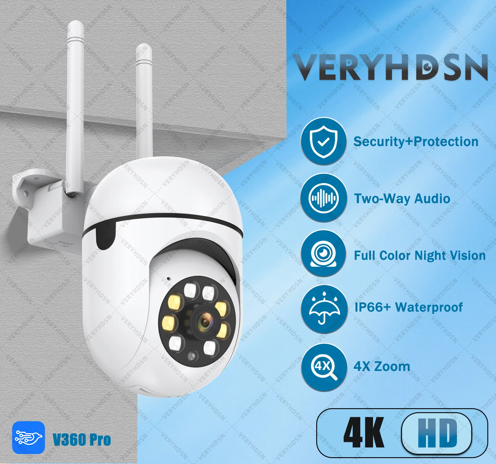 Wifi Camera 4K Hd S… - image