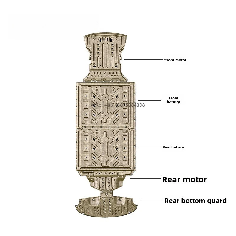 2024 Sealion 07 EV Full Underbody Armor Protection Kit New Condition with OEM Mounting Points for Easy Installation