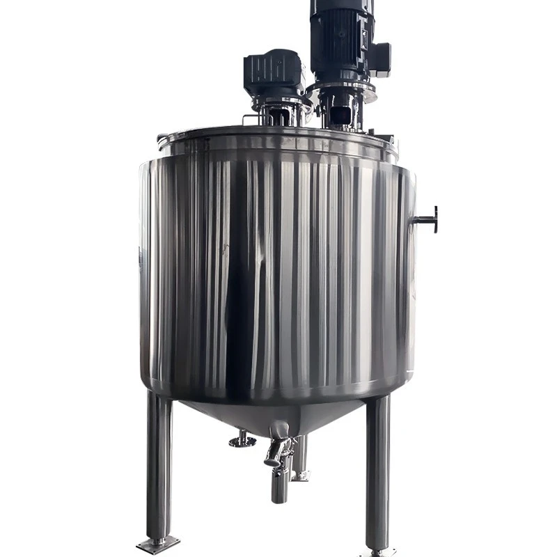 

Stainless steel electric heating mixing emulsification tank, glue resin mixing tank, urea phosphoric acid fertilizer batching ta
