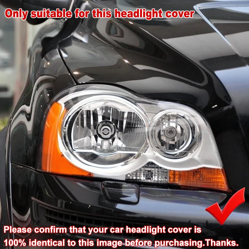 Car Front Headlight Lens Cover For Volvo XC90 2004-2013 Clear Headlamp Shell Transparent Lampshade Car Accessories 2005 2006