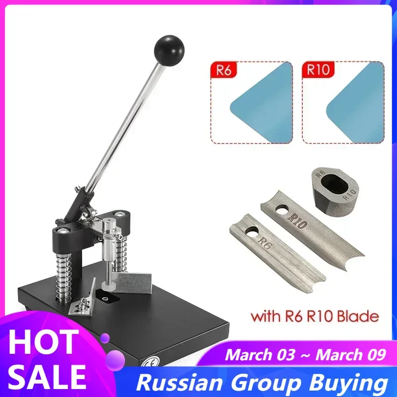 Metalowy wycinarka do narożników R6 R10 Zaokrąglacz do narożników Urządzenie do trzymania papieru Wysokość Druk o dużej wytrzymałości Przemysł pakowania