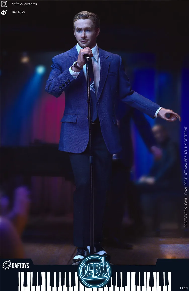 دافتوي-شخصية أكشن أفلام كلاسيكية ، بطل لا لاند ، كونغ جوسلينغ ذكر ، مجموعة كاملة ، دمية جندي قابلة للتحصيل ، مقياس ، F021 ، 12" #4