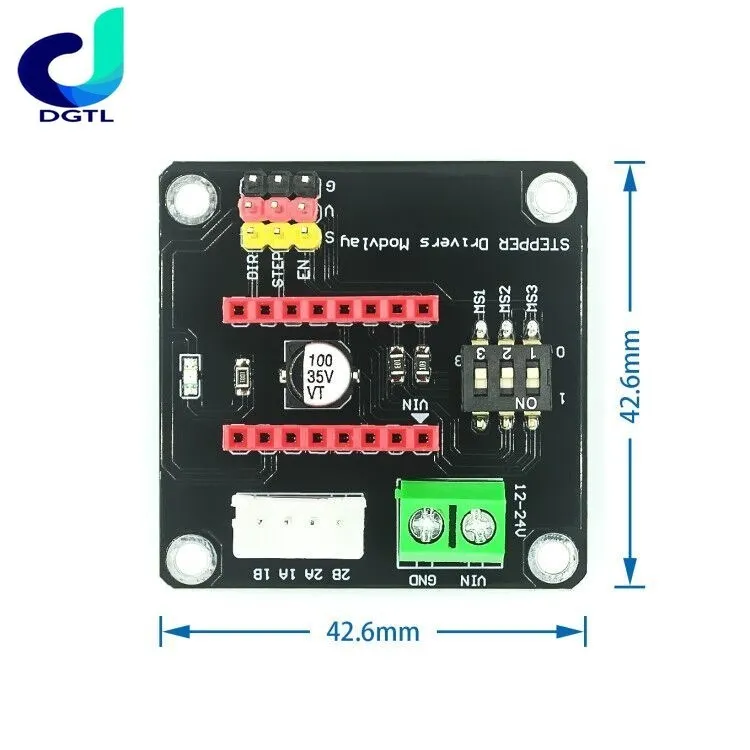 42 Papan Ekspansi Driver Motor Stepper DRV8825 A4988 Modul Pelindung Kontrol Printer 3D UNTUK Arduino untuk UNO R3 Ramps1.4 Kit DIY