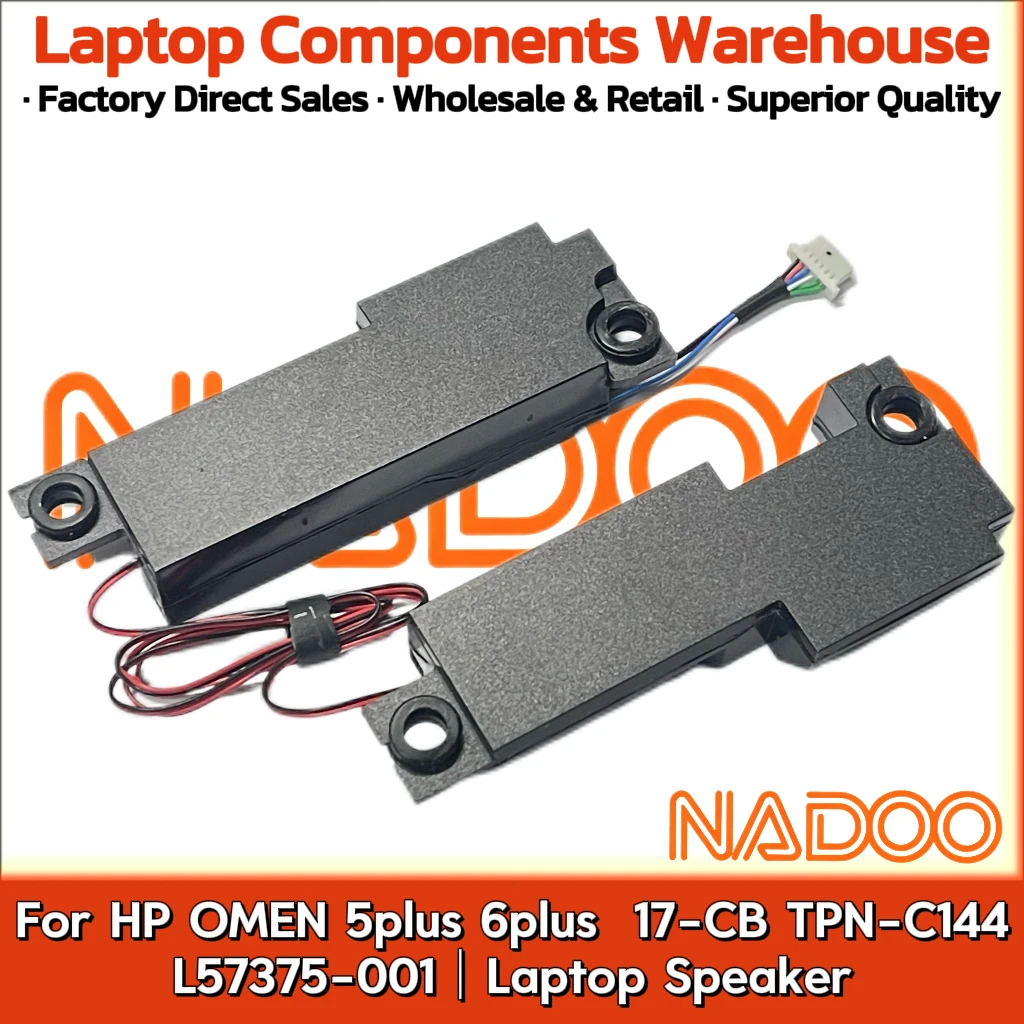 

New Original Laptop Notebook Audio Speaker For HP OMEN 5plus 6plus 17-CB TPN-C144 L57375-001 built-in speaker horn audio