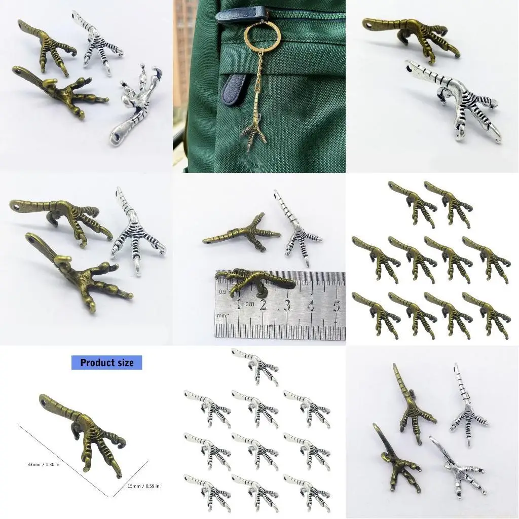 

D46E 10pcs Элегантное очарование ожерелья подвеска