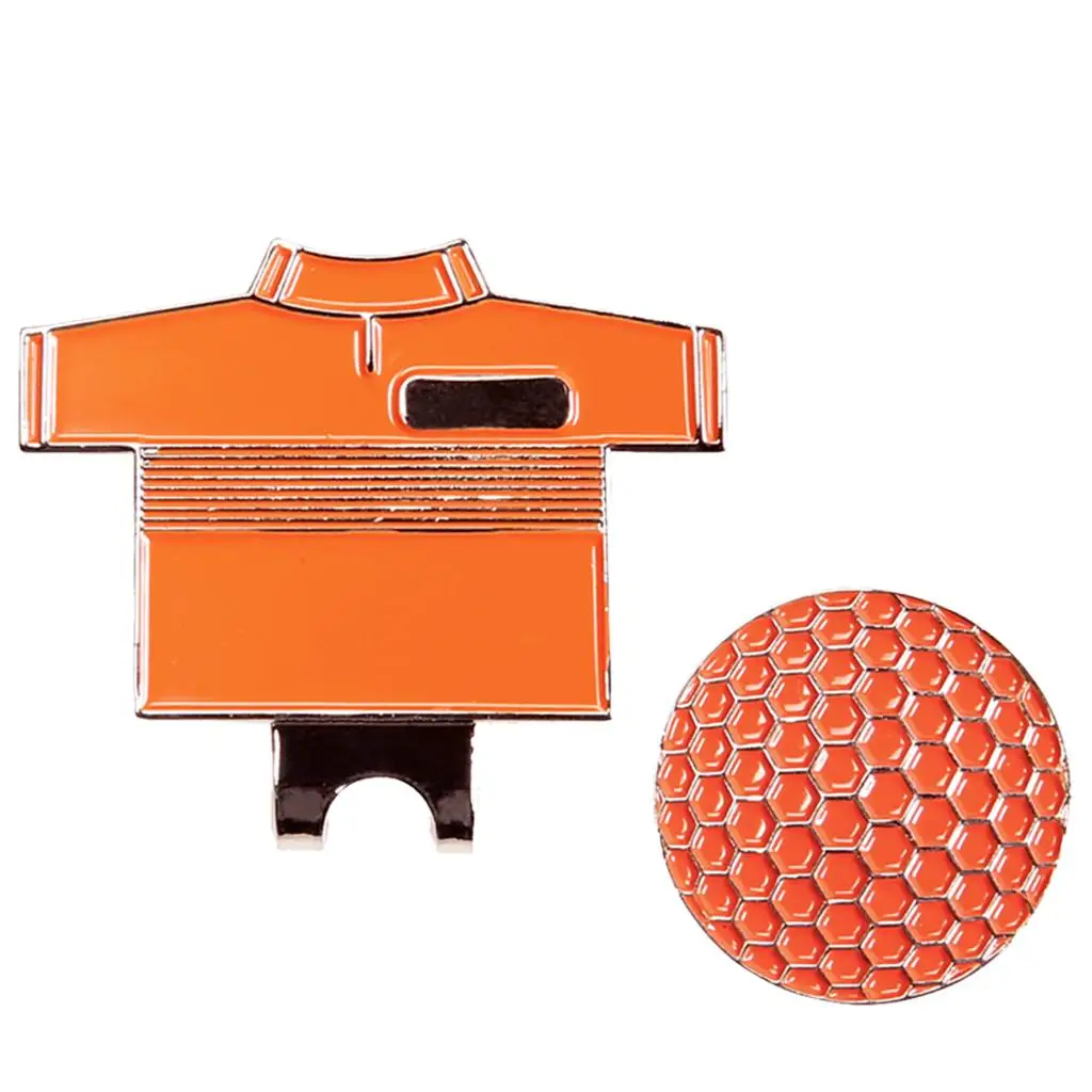 

Magnetic Golf Ball Marker Shirt Pattern Hat Clip Golf Marker for Golf Accessories Gift Set Practice
