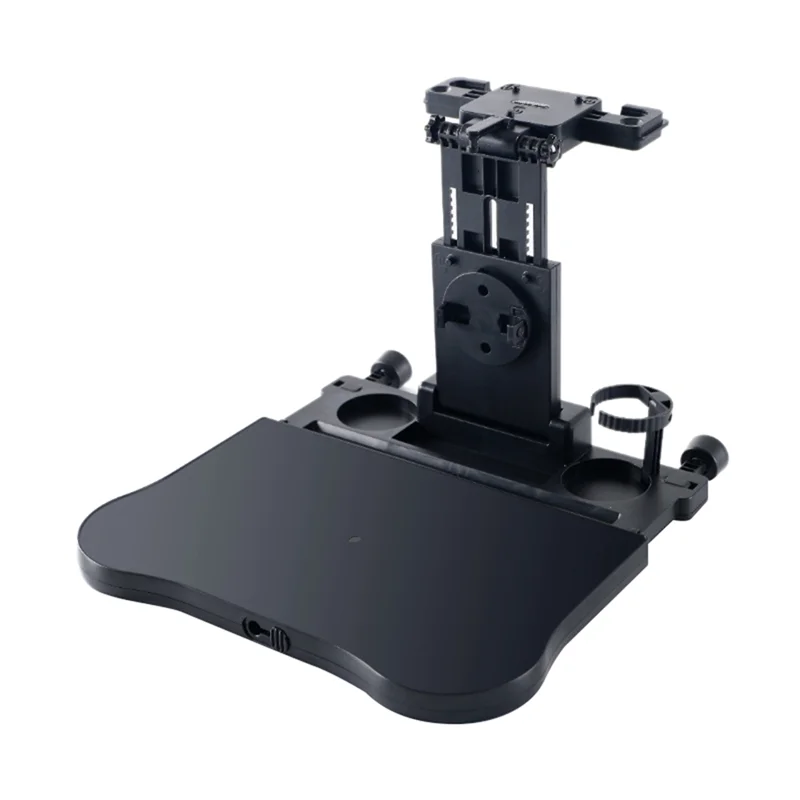 Clear Car Back Seat Tray Desktop Is Stable, For Rear Passengers To Eat And Work, Adjustable Travel Tray