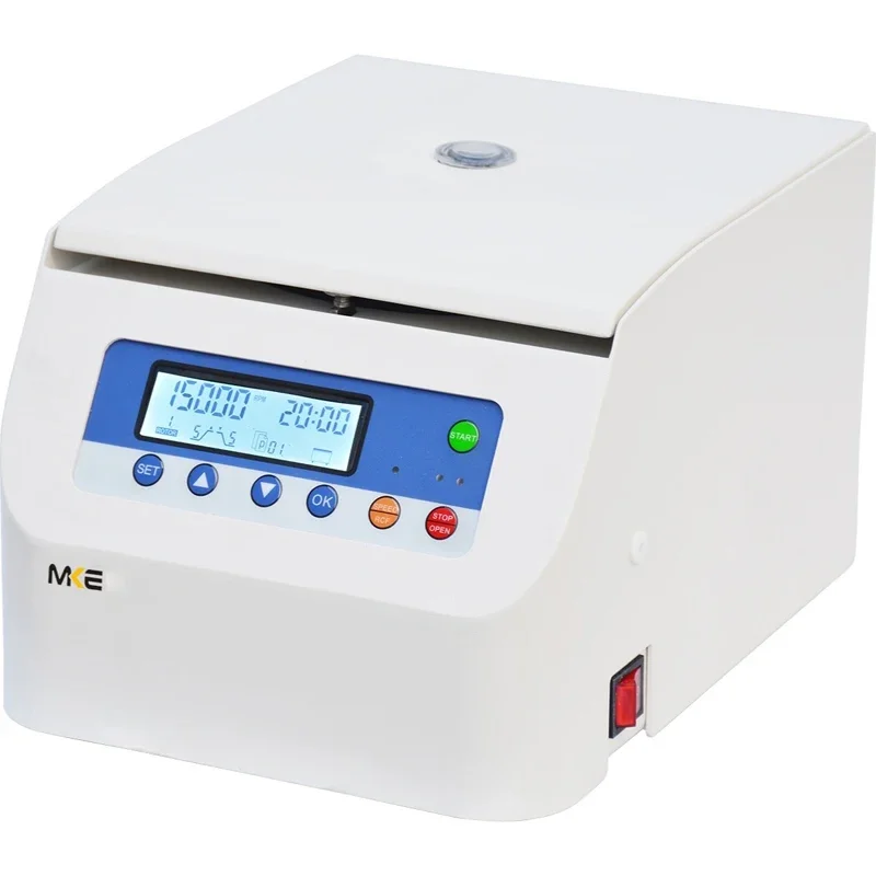 

High Speed Max 16500 RPM 19480xg RCF DC Brushless Motor Microprocessor Control Small Universal 12x5ml Laboratory Centrifuge for