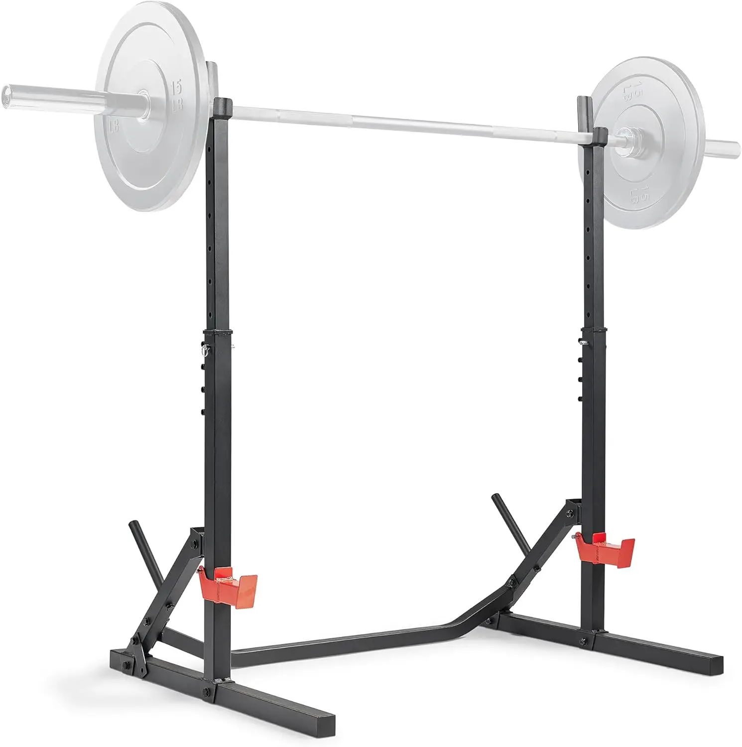 

Multi-Function Adjustable Weight Bench with Squat Rack & Barbell Rack for Home Gym Full Body Strength Training