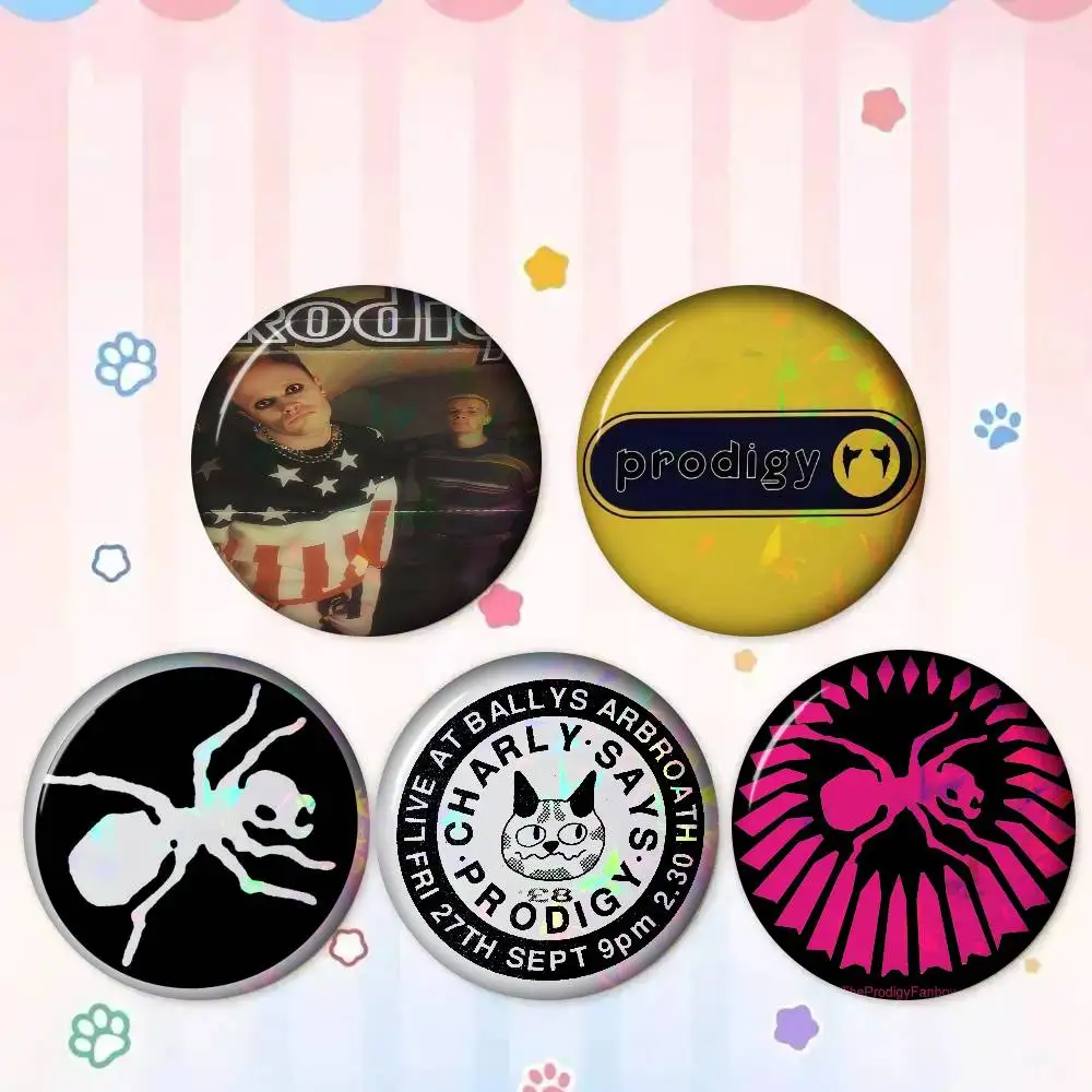 Les épingles personnalisées P-Prodigy, épingles créatives, badges ronds amusants à clipser, accessoires pour sac à dos, chapeau, bijoux, cadeaux pour amis