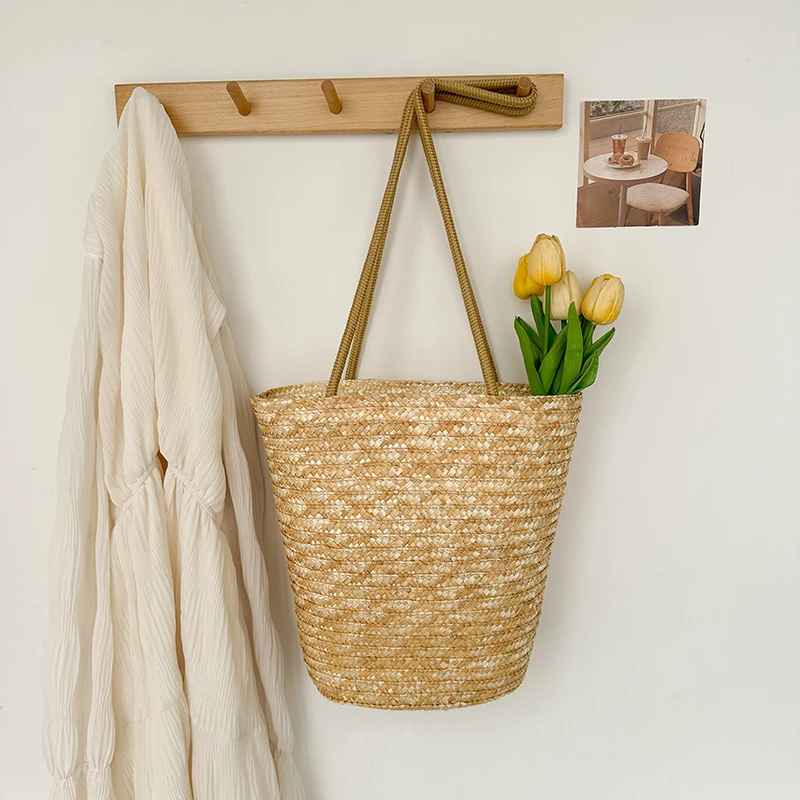 

Hollow Out Sewing Shoulder Bags Fabric Solid Color Fashion 2025 Hot Sale Bags for Women Thread Versatile Crossbody Bags