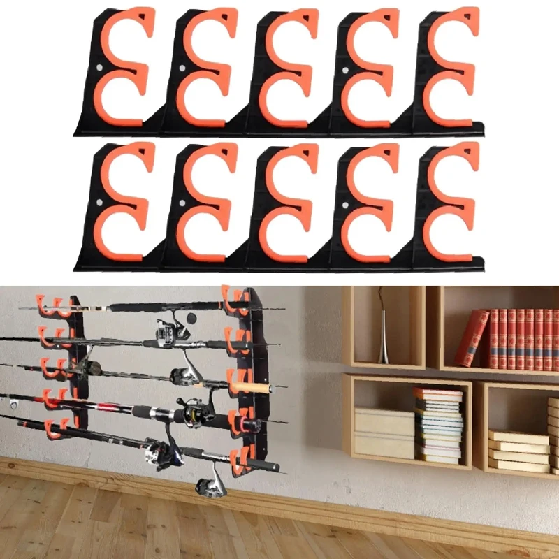 

Lightweight Fishing Rod Rack Suitable For Soft Fishing Equipment Storage In Garages Garage Organization And Storage