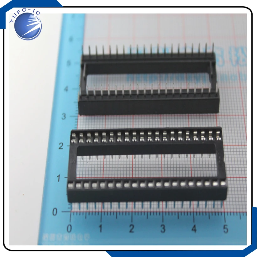 10PCS/LOT  40PIN seat 40P monolithic socket 40 foot IC seat IC connector