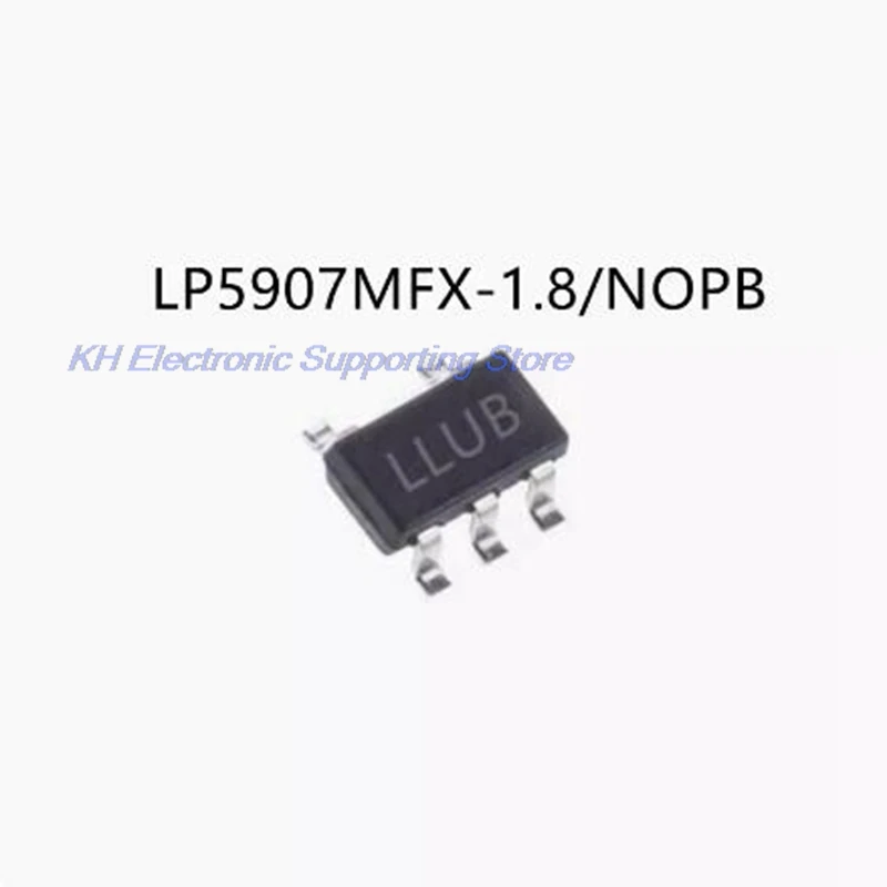 50PCS/LOT LP5907MFX-1.8/NOPB LP5907MFX-1.8 LP5907MFX LP5907 1.8V SOT23-5 new and original