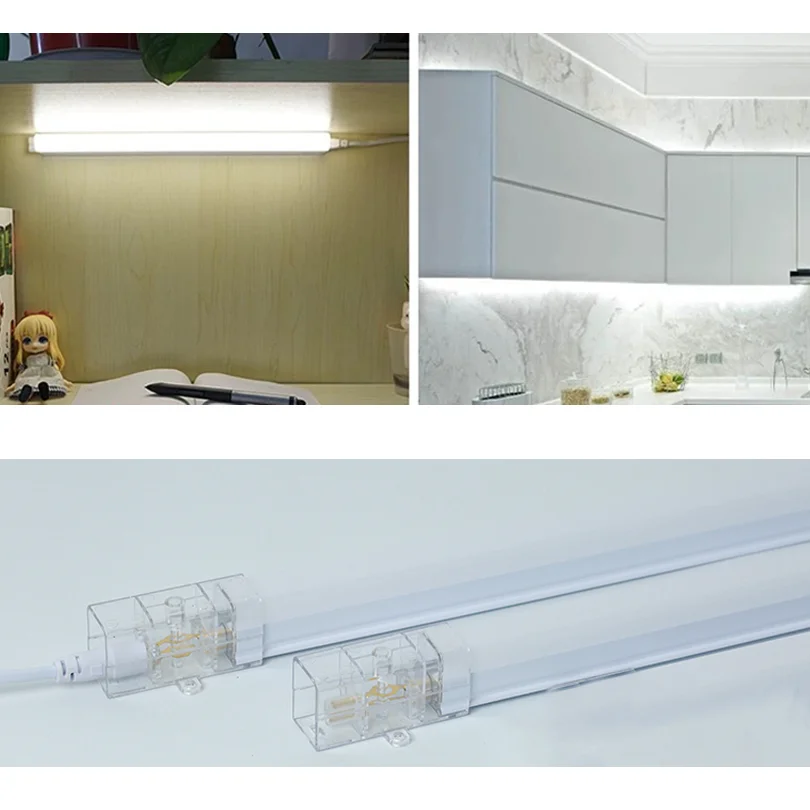 T5 T8 Led Tube Light 220V 110V Wall Lamp Bulb Light 10W lampa do domu Oświetlenie kuchenne Oświetlenie garażowe Oświetlenie sufitowe