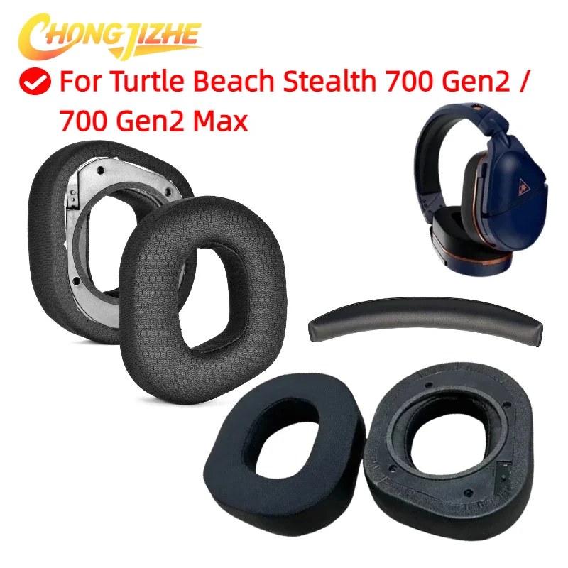 

Replacement Ear Pads or Headband for Turtle Beach Stealth 700 Gen2 / 700 Gen2 Max Headphones Ear Cushions Ear Cups Earmuffs