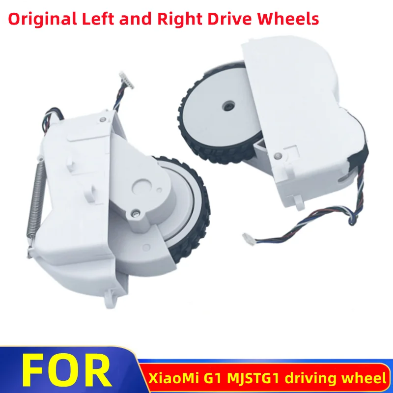 Left and Right Driving Wheel For XiaoMi Mijia G1 MJSTG1 Robot Vacuum Cleaner Travel Wheel Replacement Parts