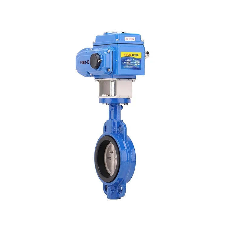 Electric Butterfly Valve 2 Inch 12VDC Water Motorized Valve Actuator 24VDC SS EPDM Actuated Butterfly Valve