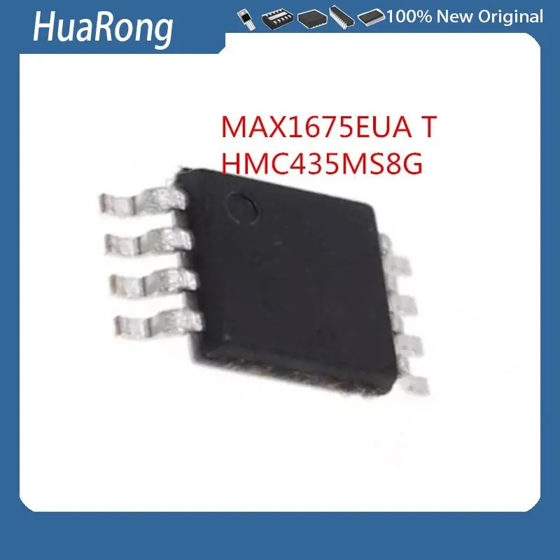5PCS/LOT     MAX1675EUA T    MAX1675      HMC435MS8G   HMC435   H435   MSOP8