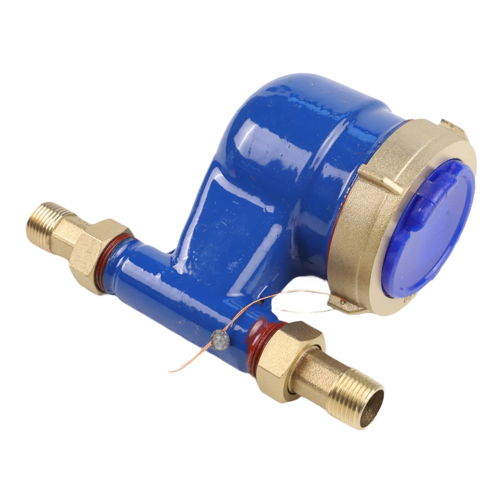 

Copper covered vertical water meter with copper connection for home use DN15 12 inch DN20 34 inch DN25 1 inch sizes available