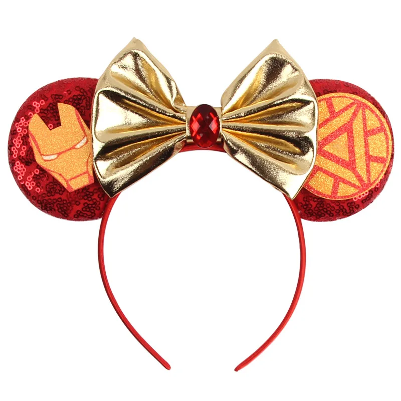 Mickey hair accessories, sequins, bows, party decorations, children\'s hair bands, hair accessories wholesale