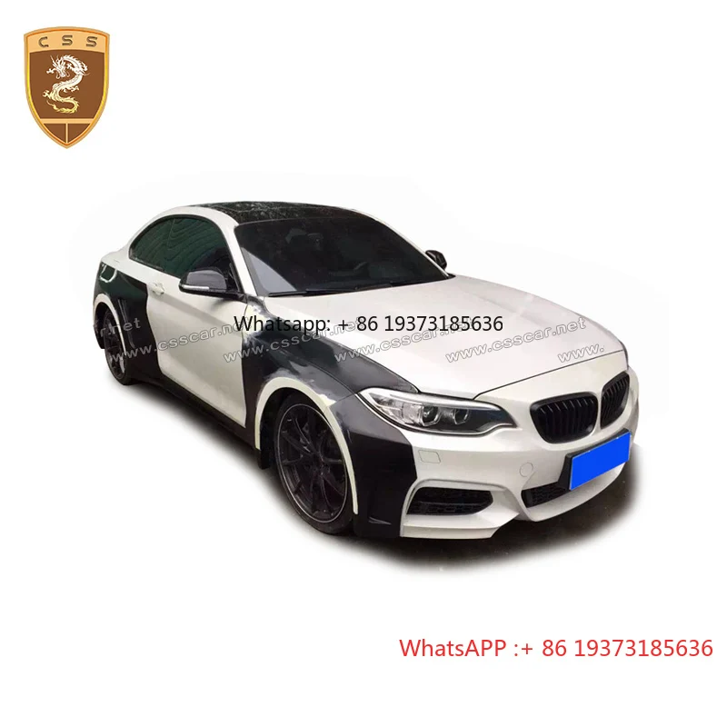 

Для BMW 2-й серии F22, обновление в комплекты кузова Manhart Style Frp, боковая юбка, расширители крыльев